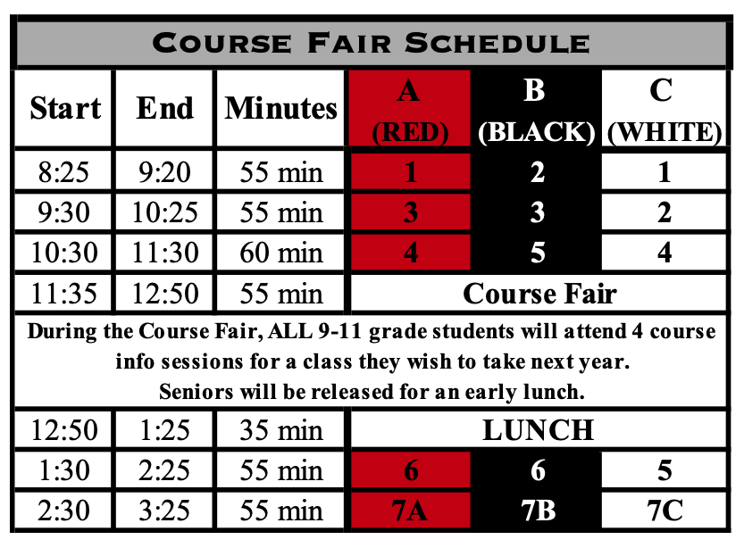 BendLa Pine Schools Special Schedule Course Fair
