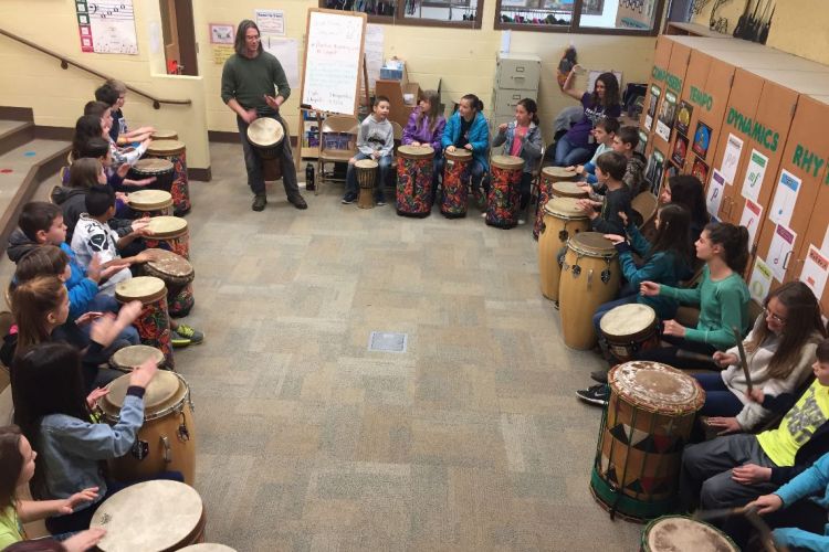 Bend-La Pine Schools :: West-African Drumming