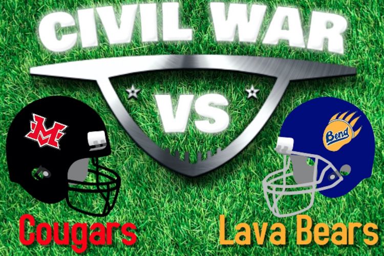 BendLa Pine Schools Civil War Football VS BSHS